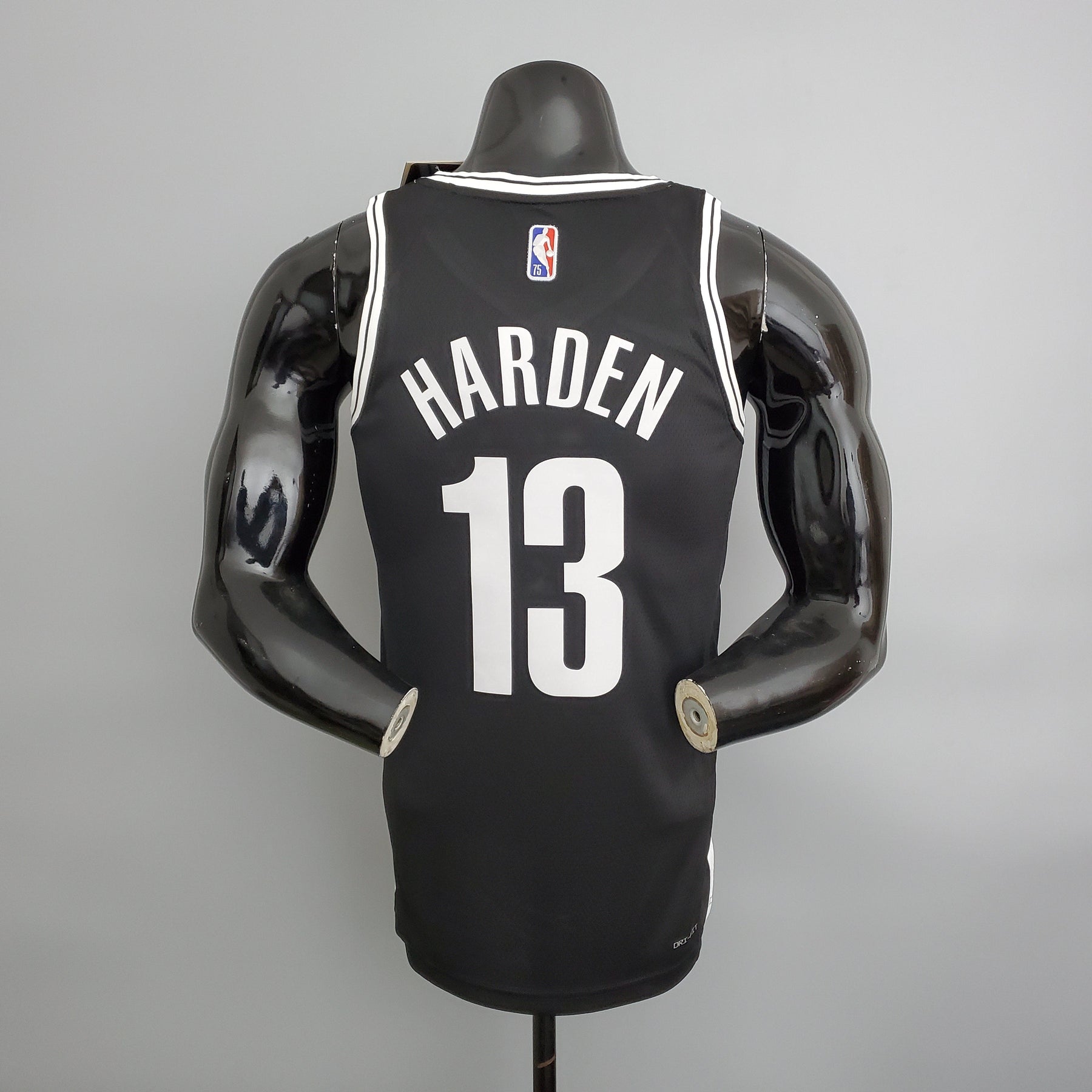 Camisa NBA Brooklyn Nets #13 Harden - 75° Aniversário Black