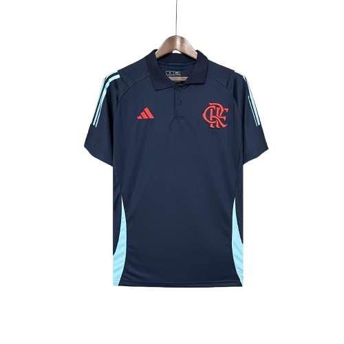 Camisa Flamengo Azul Escuro Treino 25/26 - Torcedor Masculina