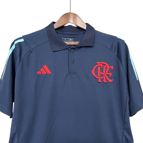Camisa Flamengo Azul Escuro Treino 25/26 - Torcedor Masculina