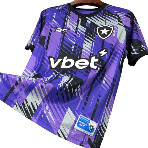 Camisa Botafogo Goleiro Roxa 25/26 - Torcedor Masculina
