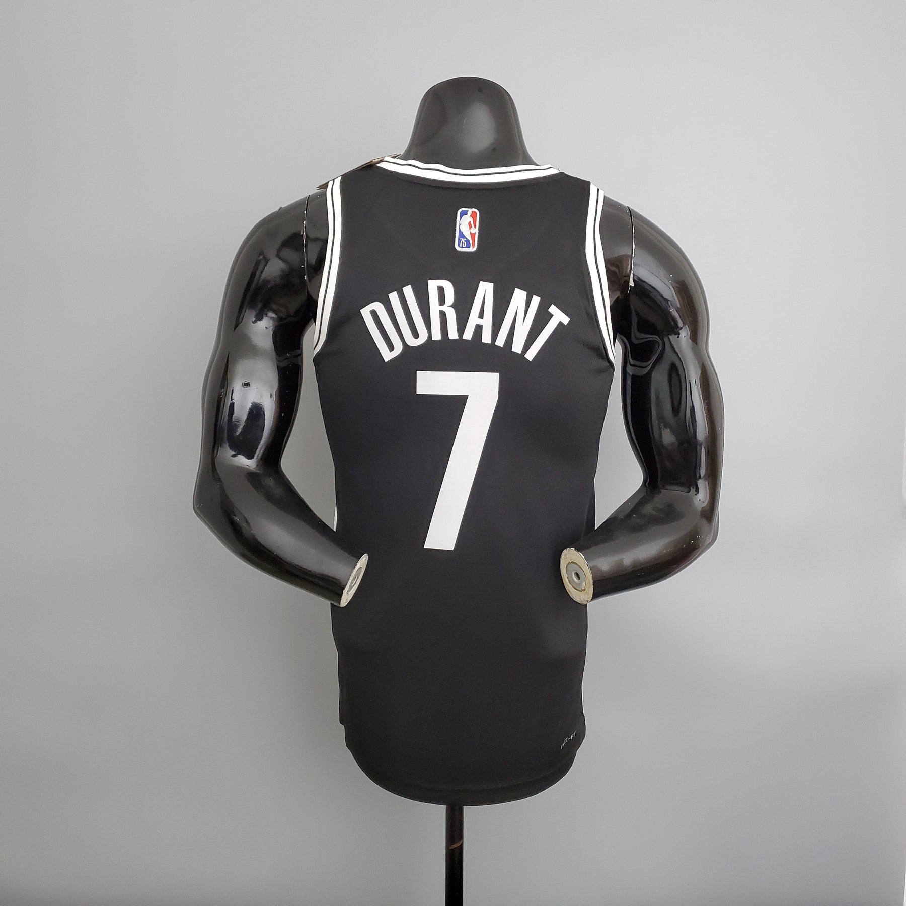 Camisa NBA Brooklyn Nets #7 Durant - 75° Aniversário Black